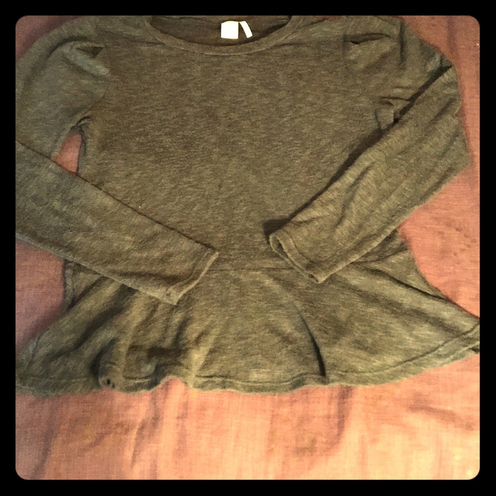 Dark green sweater
